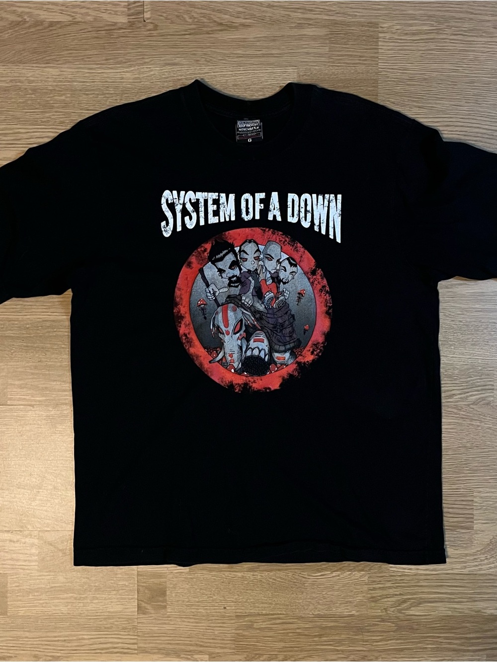 System of a Down band T-shirt metal